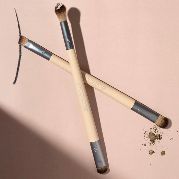 EcoTools Eye Enhancing Duo Makeup Brush Set - Picture 2 of 12
